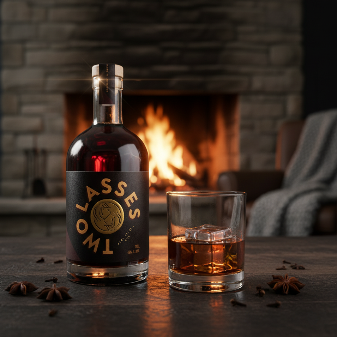 Dark Spiced Rum – Two Lasses Spirits
